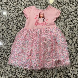 H&M Barbie Sparkle Dress 4T